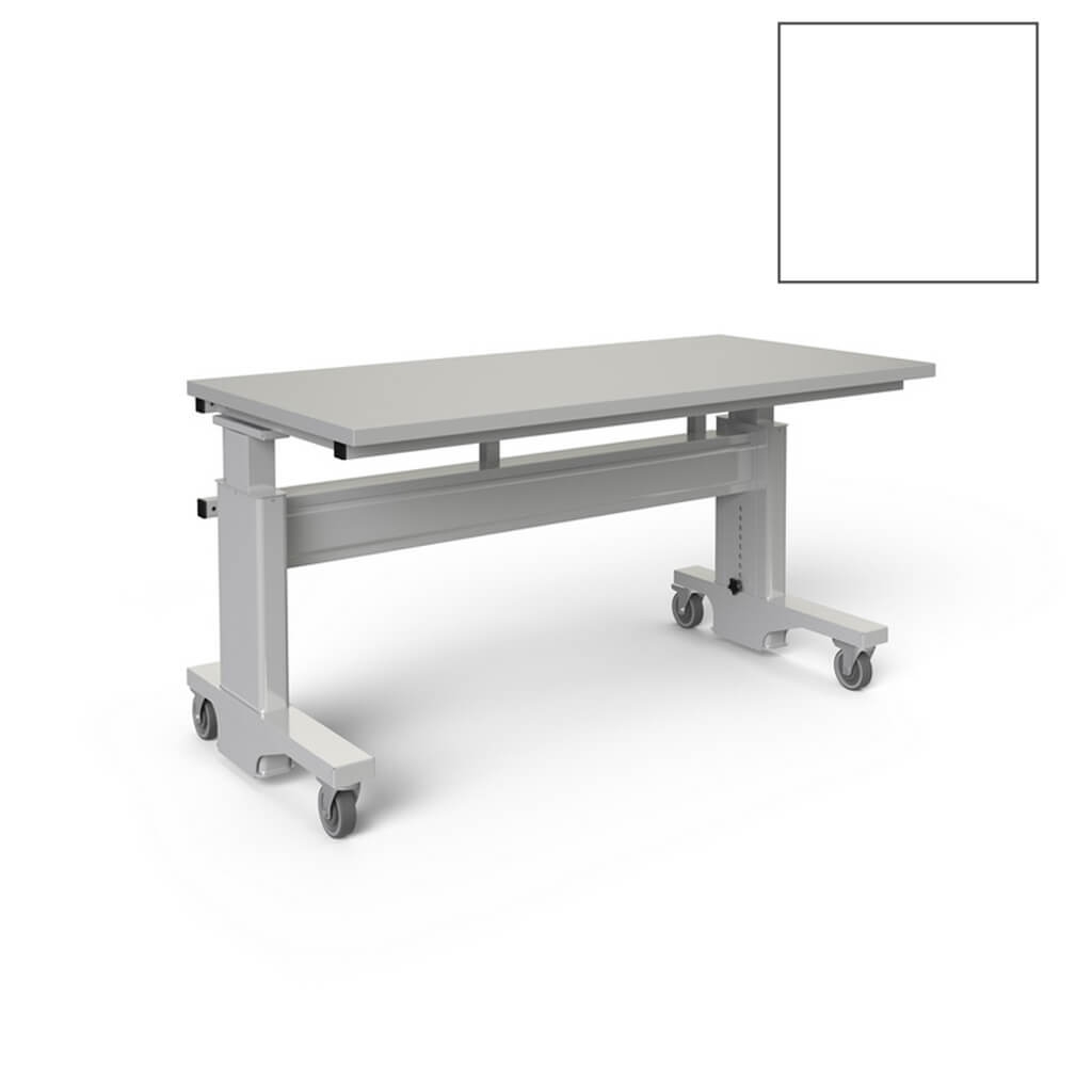 Adjustable workbench CUB AF 3060 SLM DDF WHI BT