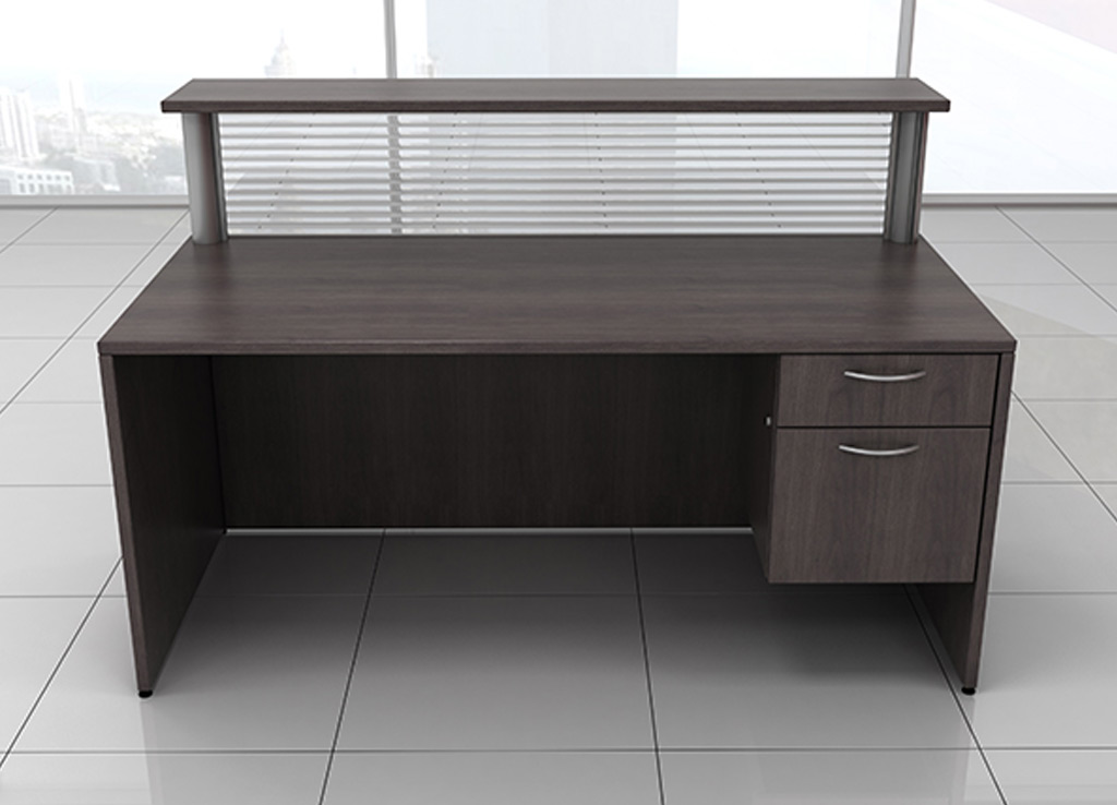 Custom reception desk furniture iof custom office reception 5