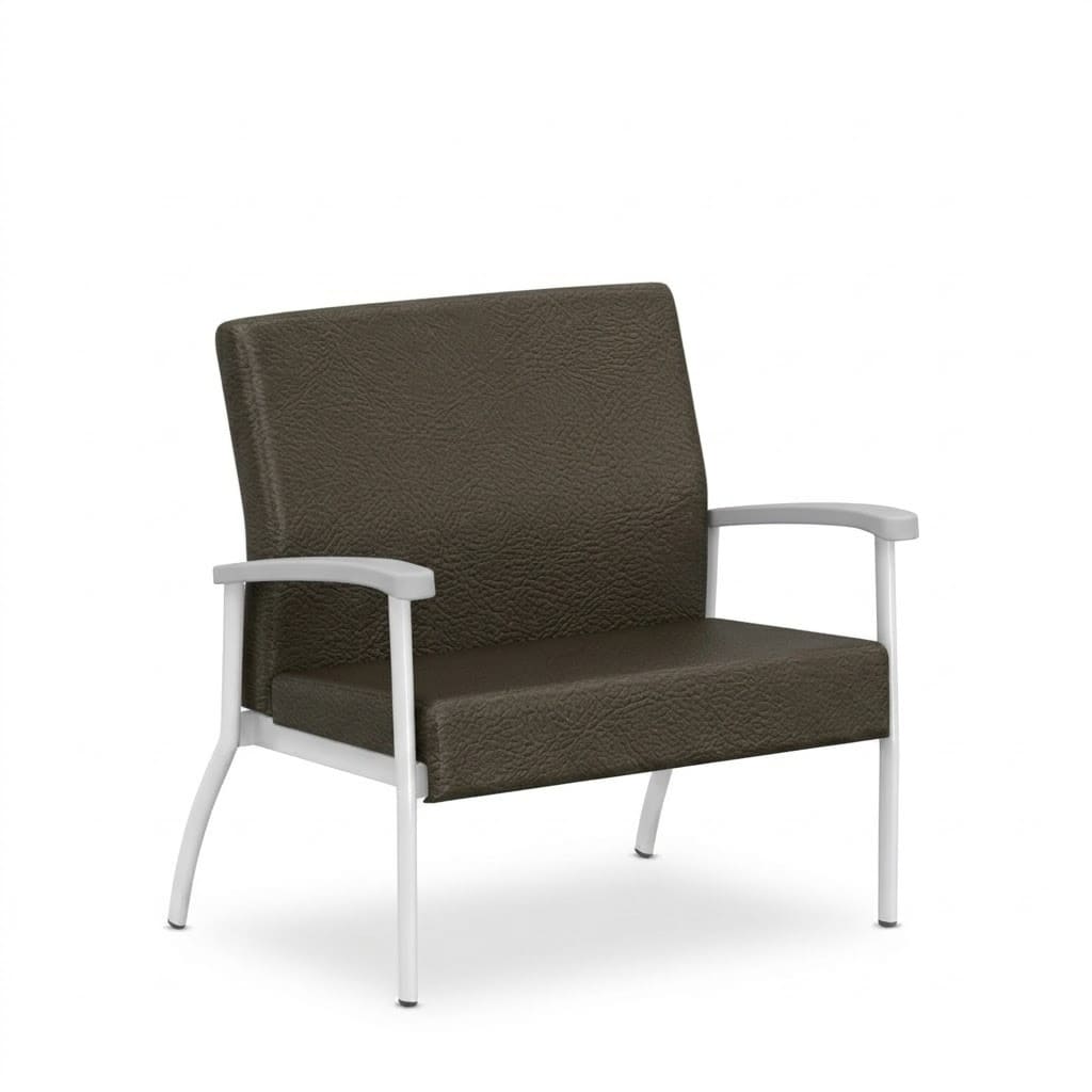 Armchair left link low espresso