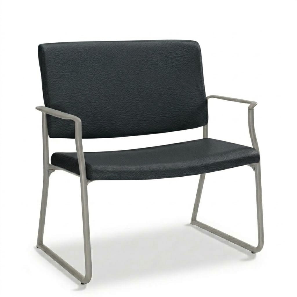 Bariatric sled base legs black