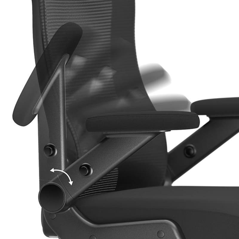 Big and tall office chair detail movement