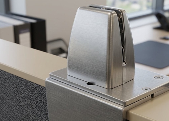 Bracket for cubicle height extender PET18H