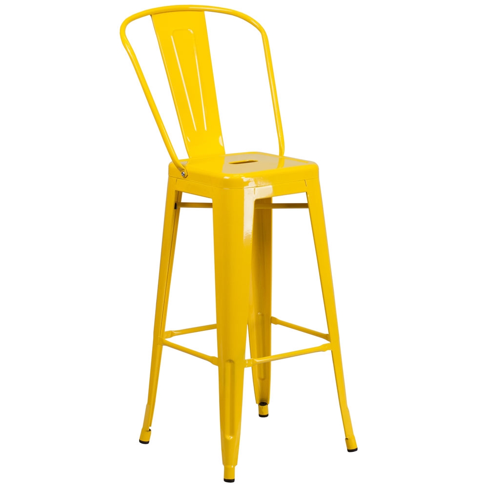 Cafe chairs CUB CH 31320 30GB YL GG FLA