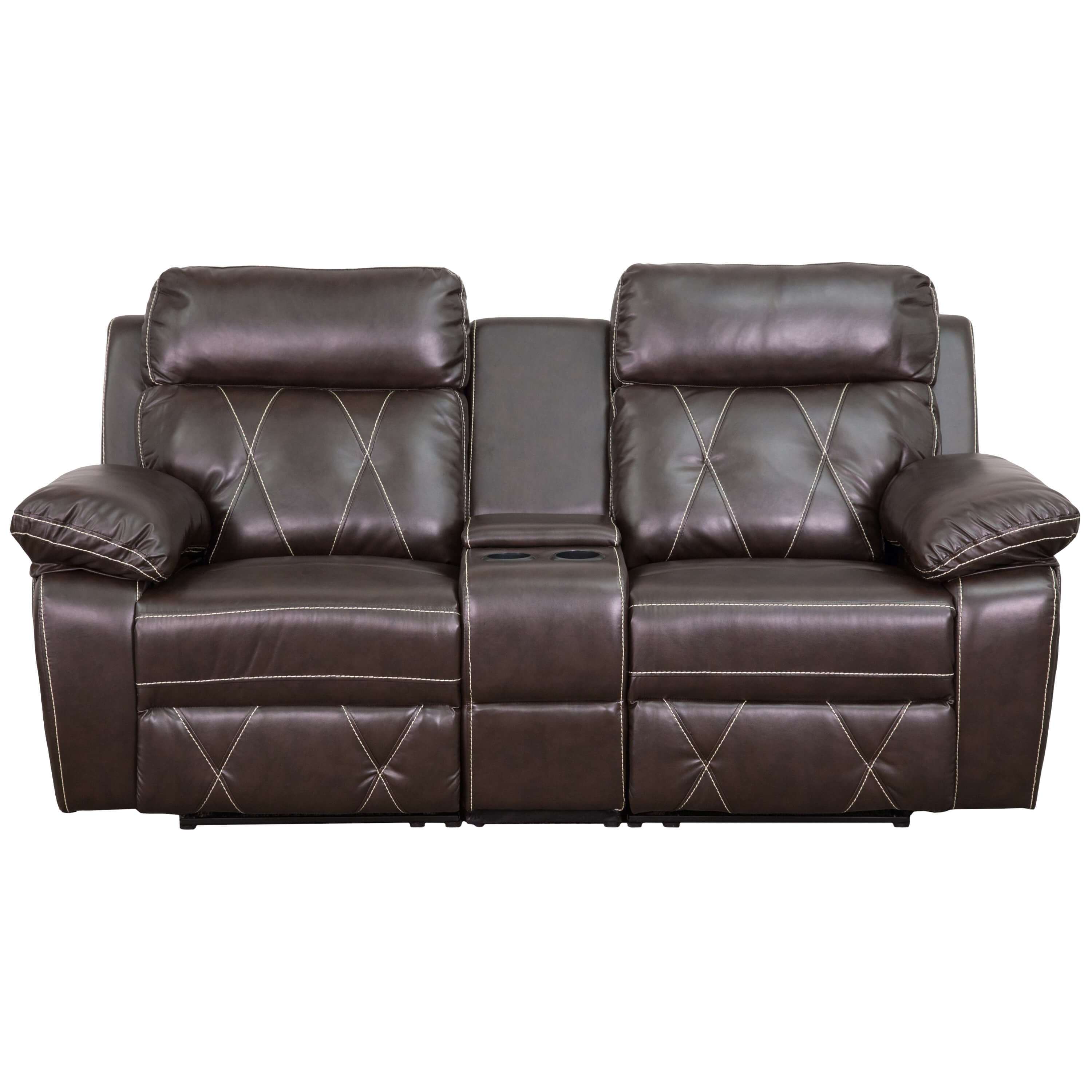 Home theater recliners CUB BT 70530 2 BRN GG FLA