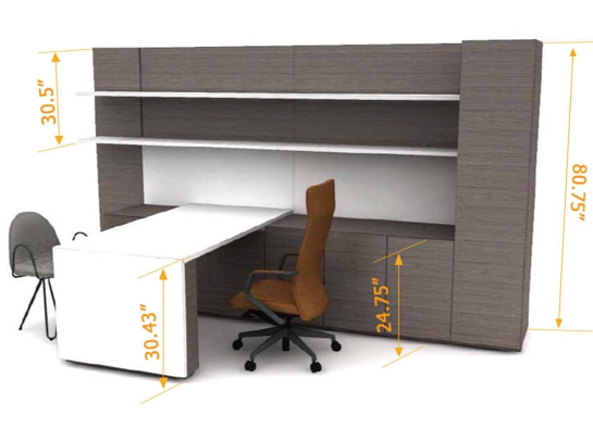 Private office suite 3d dimensions Private office suite 3d dimensions