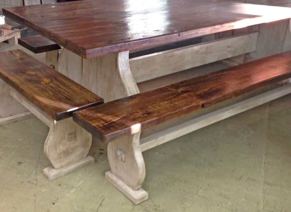 Rustic Table Plymouth Rustic Wood Dining Table