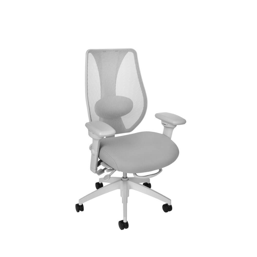 /shop/images/single product pages/big&tall office chairs ergonomic office chair adjustable arms light gray mesh and asteroid fabric seat