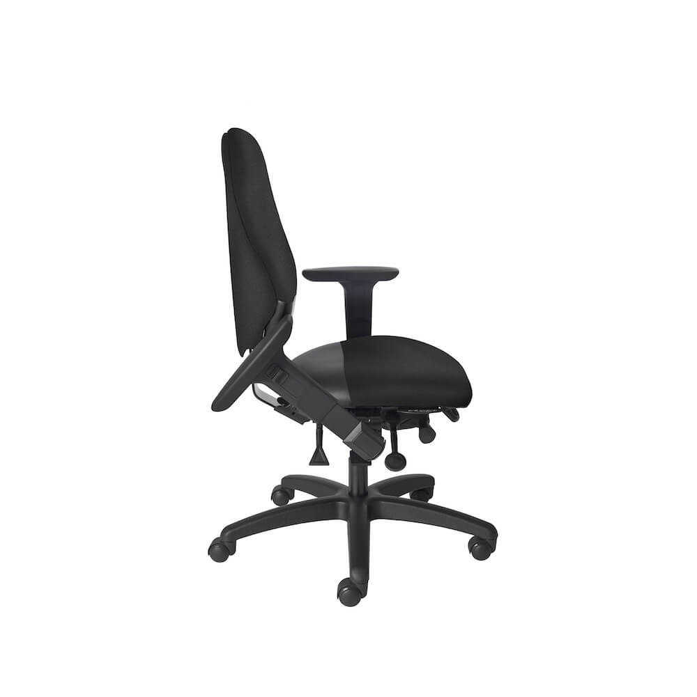 /shop/images/single product pages/big&tall office chairs heavy duty office chairs backrest office chair side and swing armrest view