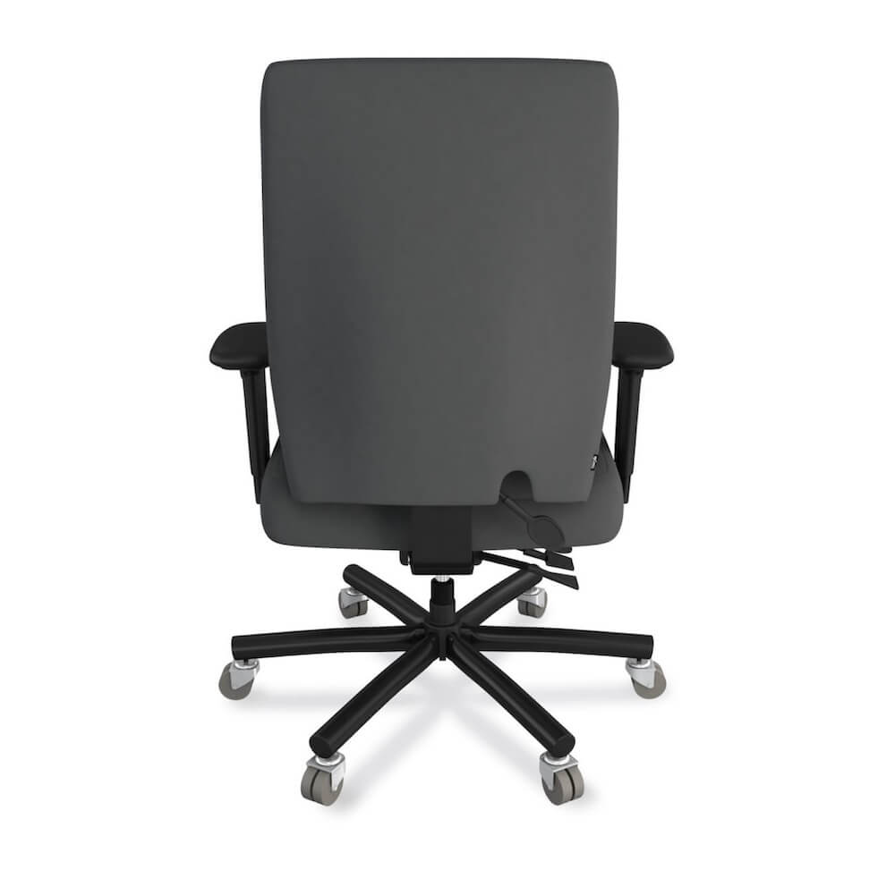 /shop/images/single product pages/big & tall office chairs big & tall executive office chairs ergonomic office chair heavy duty back view