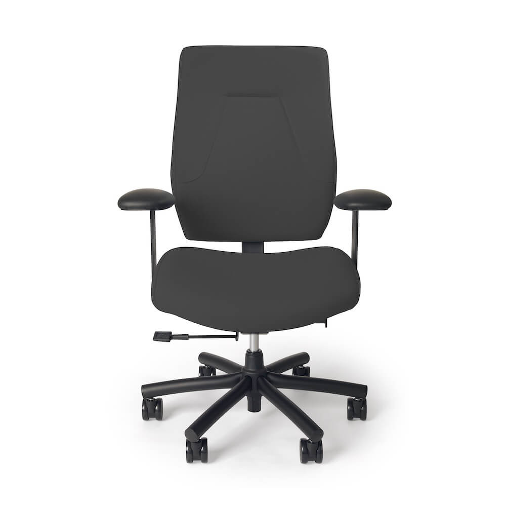 /shop/images/single product pages/big and tall office chairs big and tall executive office chairs heavy duty ergonomic office chair e500 black fabric front view