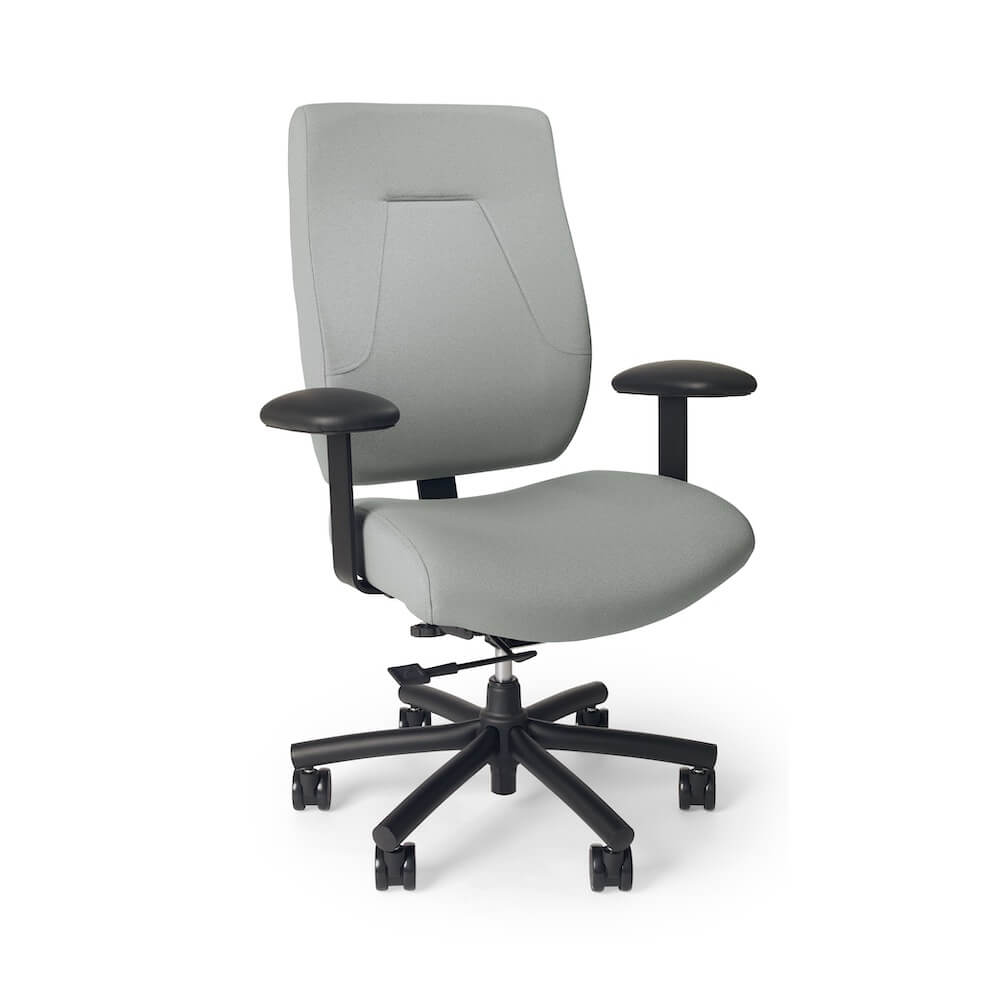 /shop/images/single product pages/big and tall office chairs big and tall executive office chairs heavy duty ergonomic office chair e500 gray fabric angle view