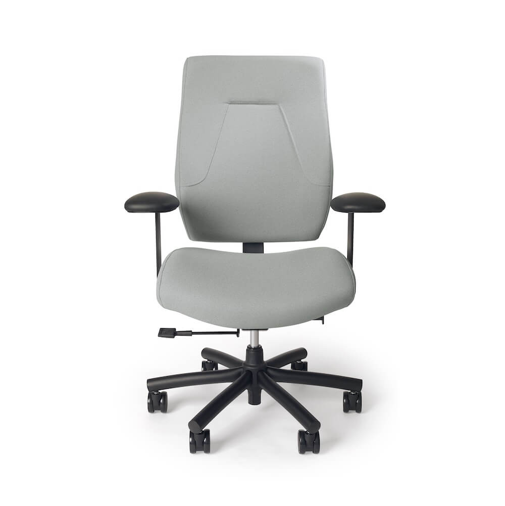 /shop/images/single product pages/big and tall office chairs big and tall executive office chairs heavy duty ergonomic office chair e500 gray fabric front view