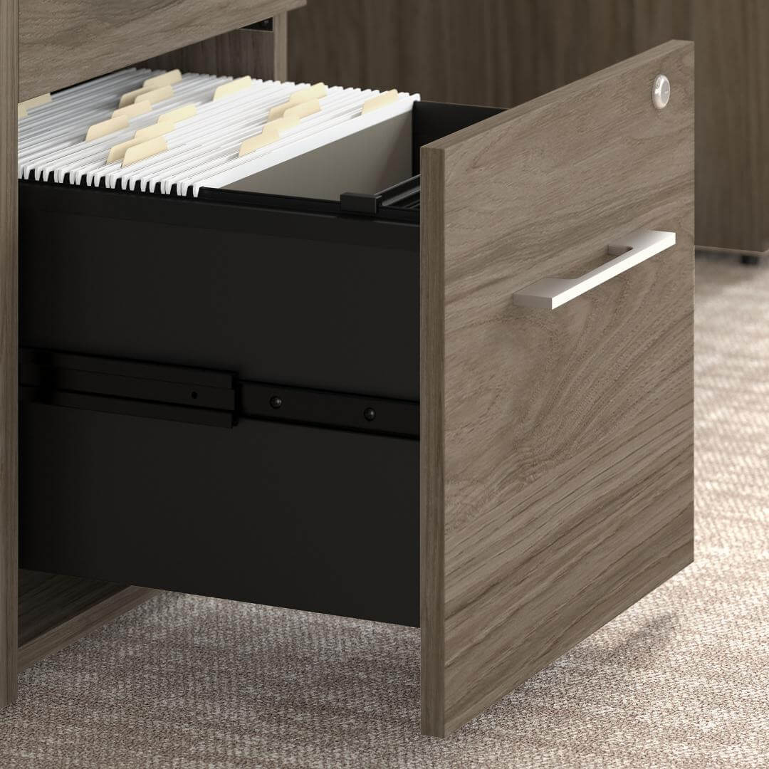 U shaped office desk drawer 1