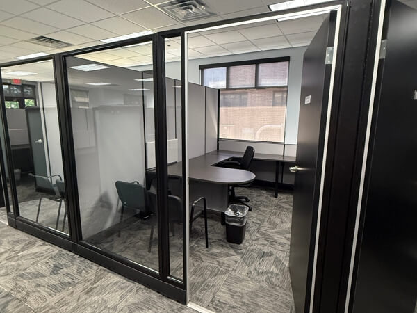 Used open plan modular office 070726 CUB1 2