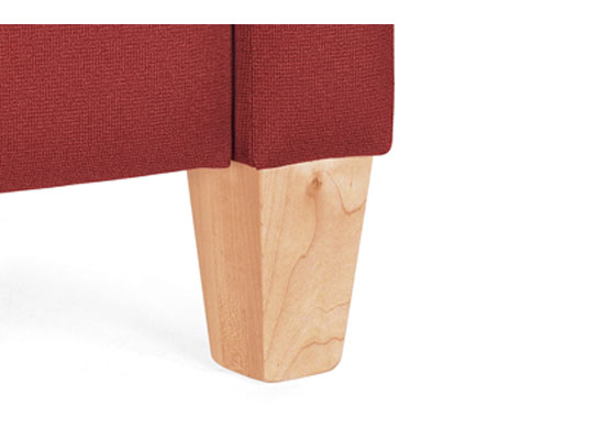 Senator lounge hospital chairs feature slimline tapered wood legs. Senator lounge hospital chairs feature slimline tapered wood legs.