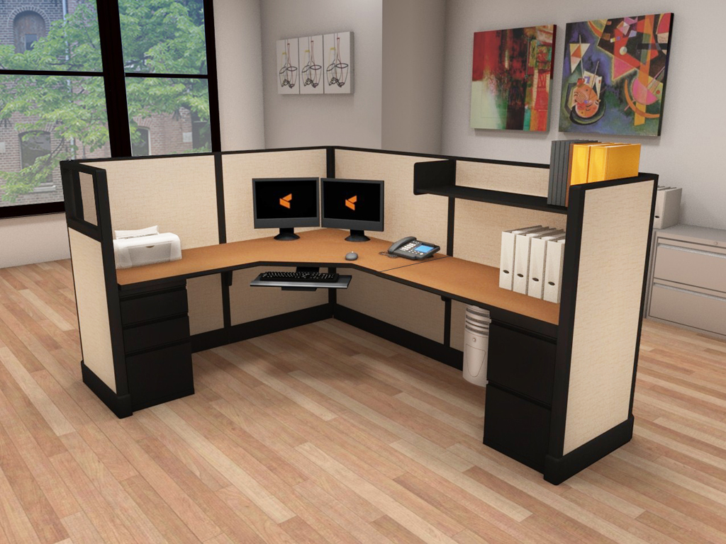 6x8 Cubicle Layout - #6x8x53